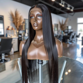 Straight 1B Wig